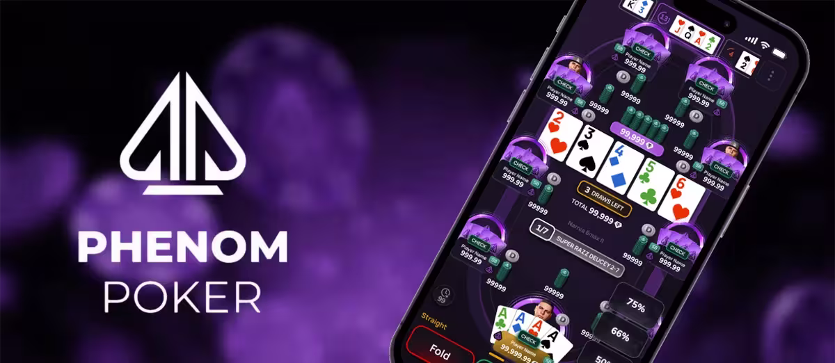 Phenom Poker mobile browser experience