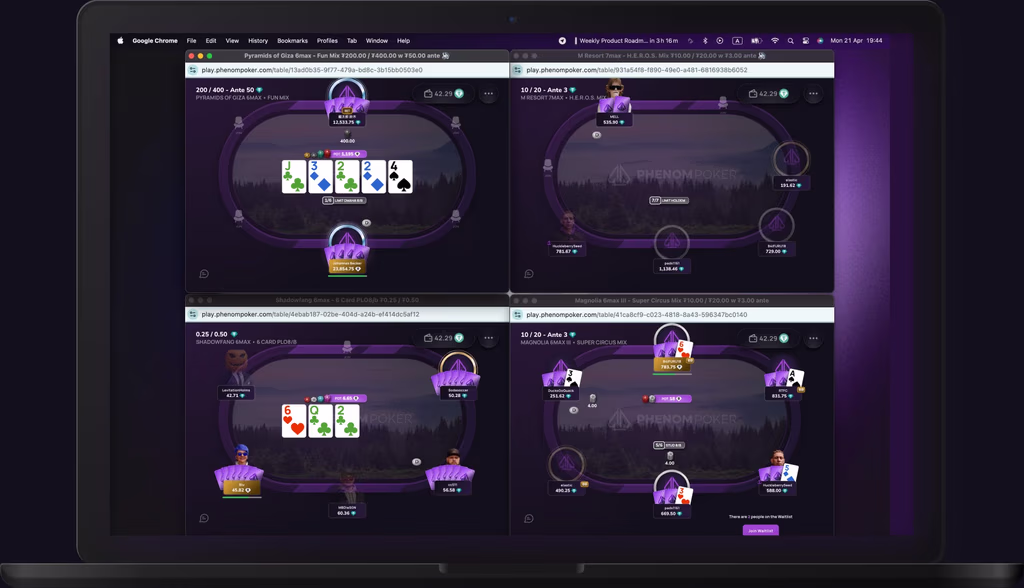 Phenom Poker platform artwork