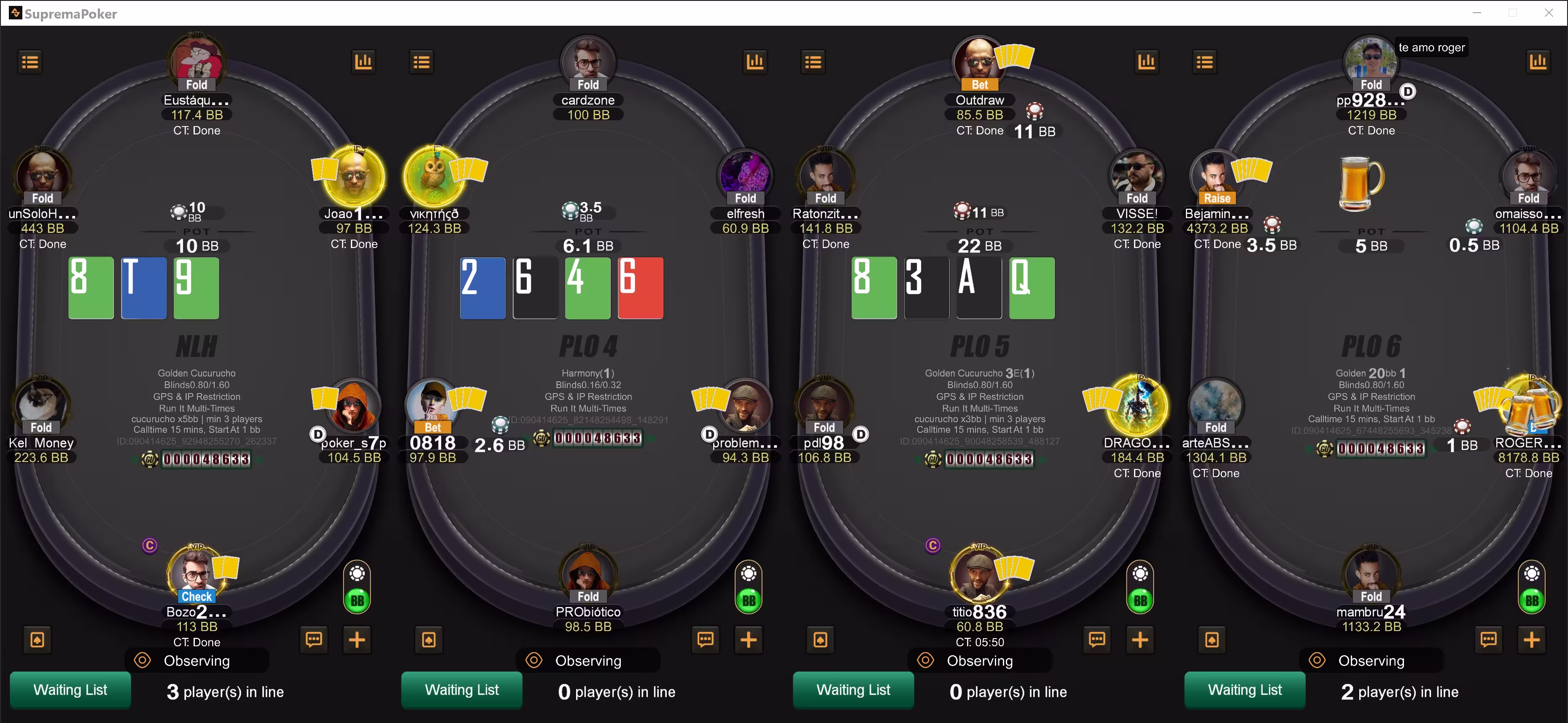 Suprema Poker table