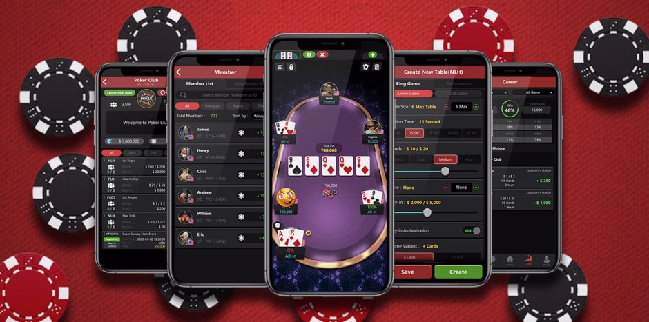 ClubGG club management interface