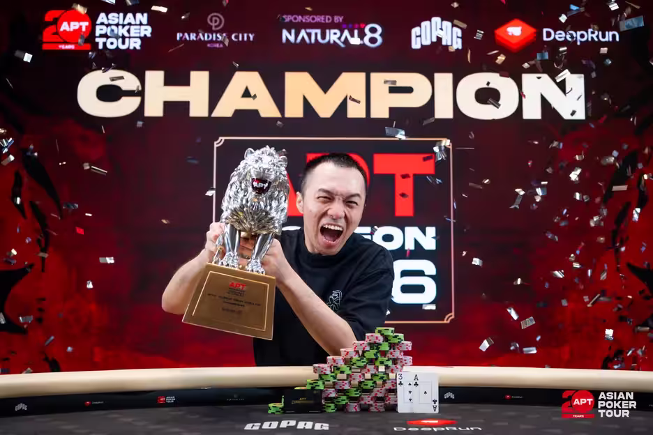 Jeremy Chan Wins APT Incheon Super High Roller for $169,650
